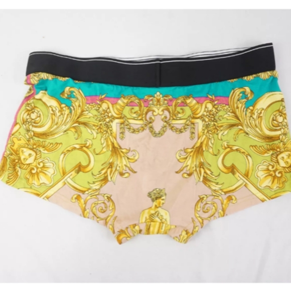 Versace - Barocco Printed Multicolored Trunks - Men's 8 (blemished) - Picture 3 of 4